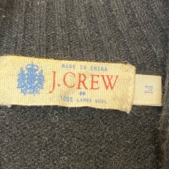 J.Crew Mens Lamb Wool Argyle Diamond Knit 1/4 Zip
Pullover Sweater Size Medium - Picture 5 of 9